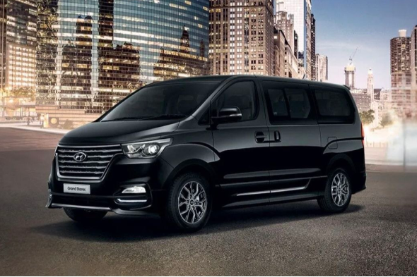 black van